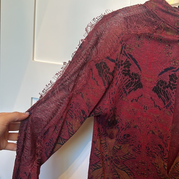 Free People long blouse. Small - Picture 6 of 6